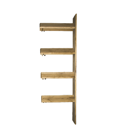 Porte-selle en bois à 4 voies
